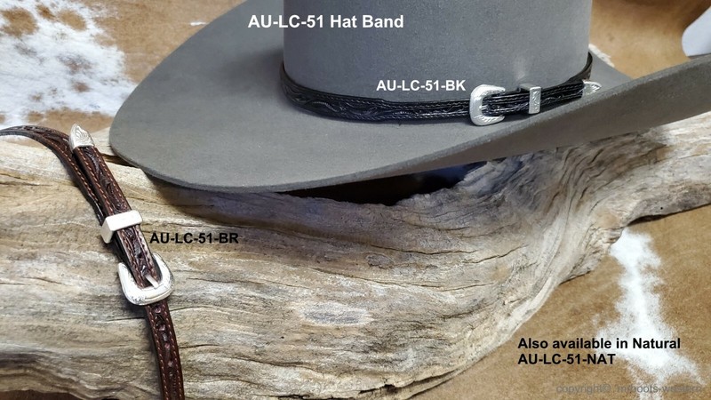 Шляпа Western Leather Hat Band for 